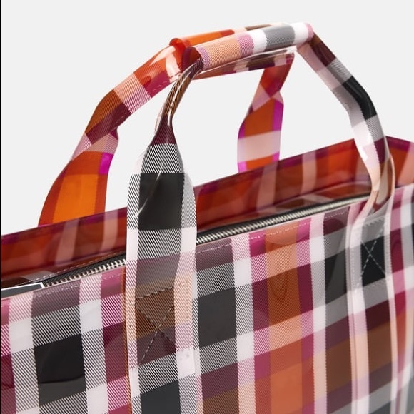 Zara plaid shopper bag - Picture 3 of 5